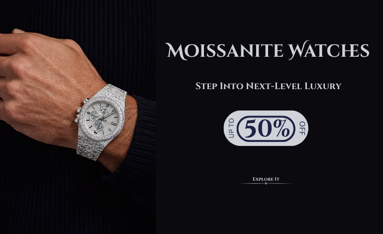 Luxury Watches for Men – Affordable Moissanite & Japanese Movement Wat...